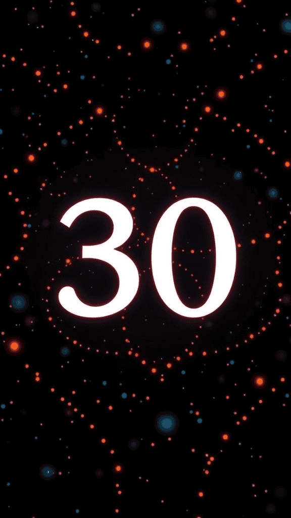 30 meaning numerology